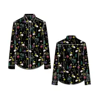 

Custom Digital Printing Man Button Up Shirt/Button Down Shirt Men