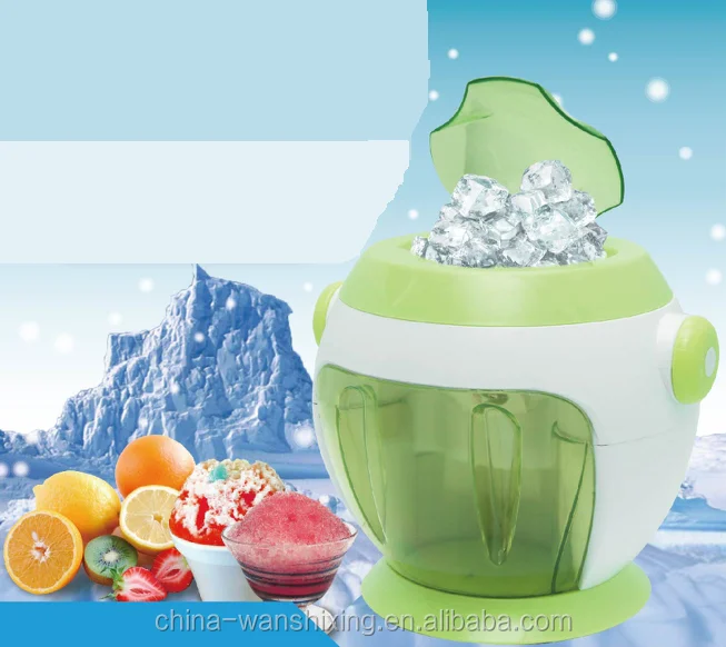 
2016 Hot selling safety lid portable ice shaver 