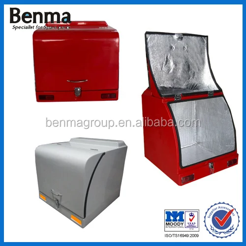 Motorcycle/scooter Insulated Fiberglass Food Delivery Box Buy Fiberglass Food Delivery Box