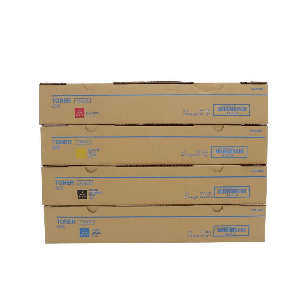 Cartuccia Toner Fotocopiatrice UNICO Compatibile TN324 TN512 TN513 TN515 Per Konica Minolta Bizhub Toner C308 368 C454 554 Colore Toner - Foto 4