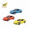 1 32 scale model metal pull back open door diecast car toy with sound and light