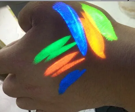 2016 Promotion neon Super Bright UV face body paint2.jpg
