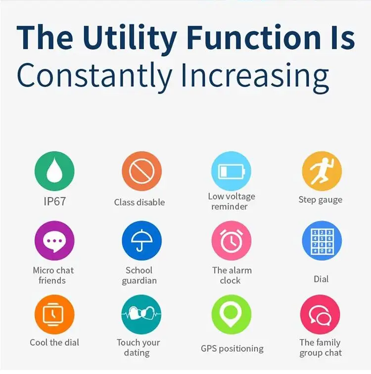 2019 New Smart Watch HW11 Waterproof Kids Smart Watch With Camera GPS Location watch Bracelet Q50 Q90 Q529