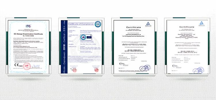 catgut suture Certificate