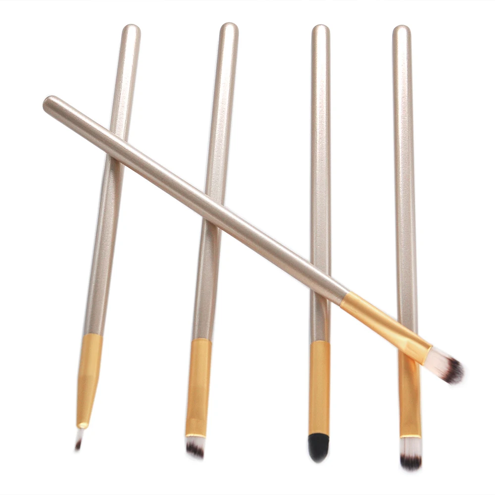 

5pcs Factory private label makeup brushes 4pcs eyeshadow makeup brush set