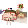 Bamboo Fiber Cork Tableware Raw Material For Newborn Baby
