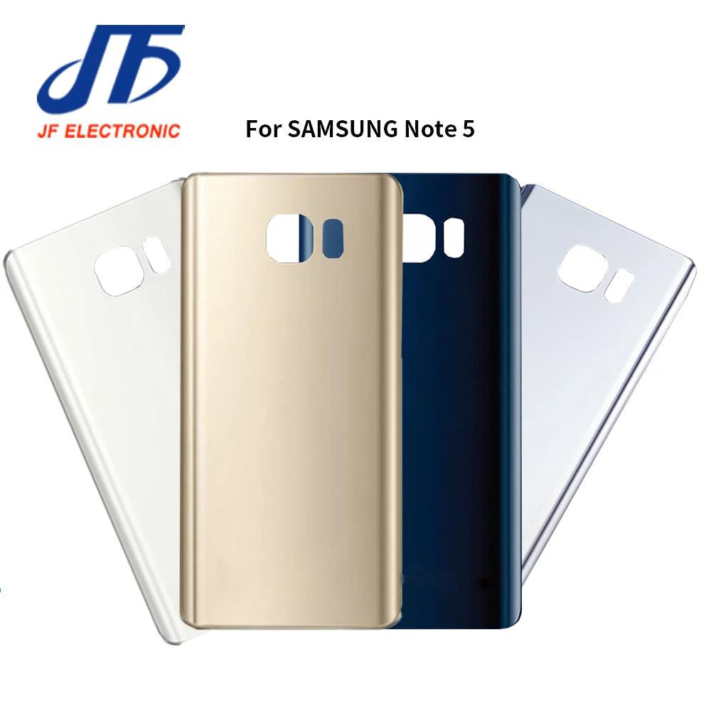 

Phone parts Rear Battery Housing glass cover For Samsung Galaxy Note 5 N920
