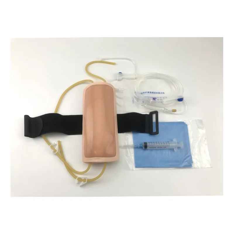 

Wearable IV pad practice kit forearm venipuncture model for training intravenous injection practice trainer kit
