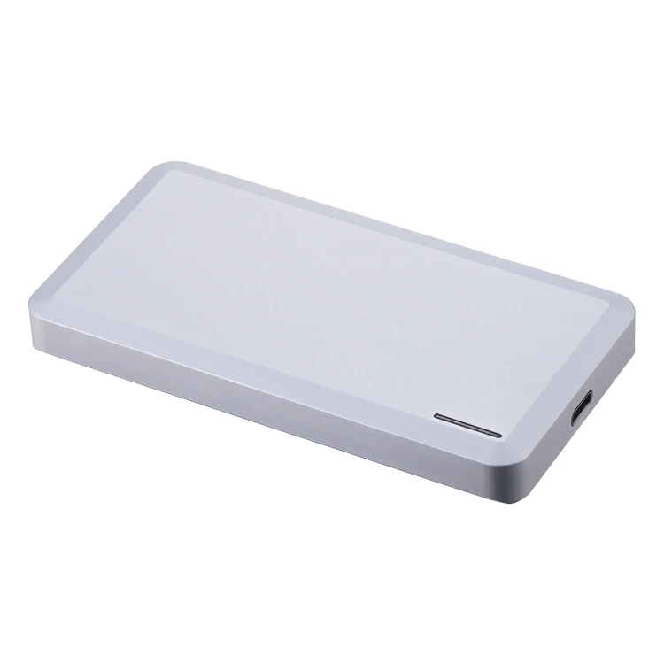 

Unestech USB3.1 Type-C to Dual M.2 NGFF B+M key SSD External hdd enclosure with RAID Aluminum Case, Silver