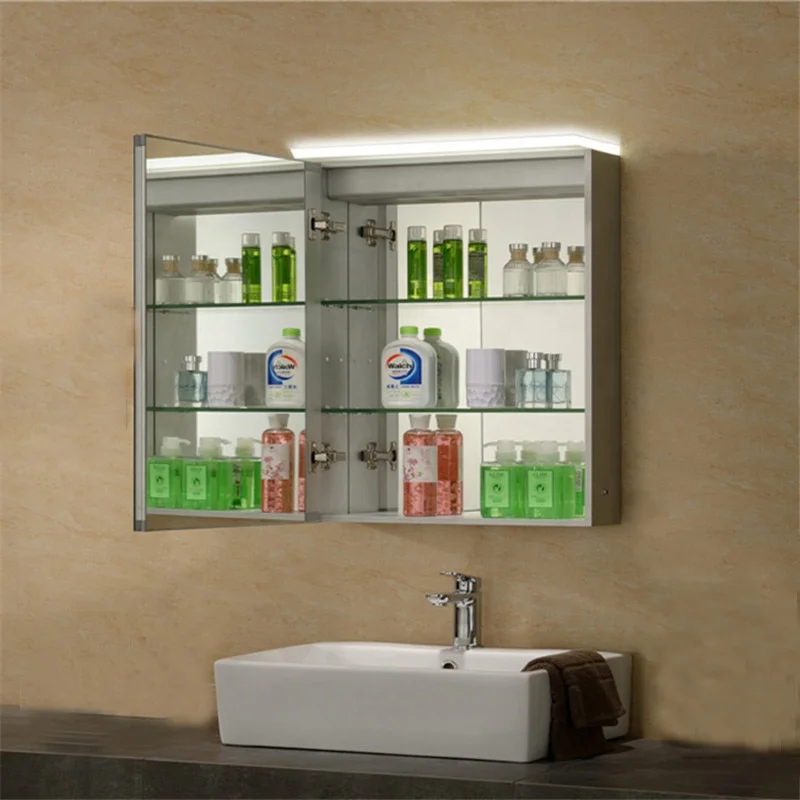 Led Lighted Bathroom Mirror Cabinet Designs Buy Mirror Cabinet