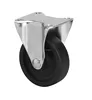 EDL 2 Inch Small Mini Casters Wheels 25Kg Polyolefin Wheels Castors Plate Rigid Fixed Swivel Roller Industrial for trolley cart