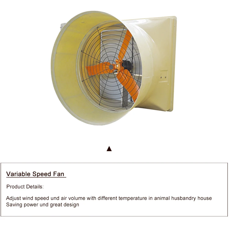 Whosale FRP exhaust fan for poultry farm or greenhouse