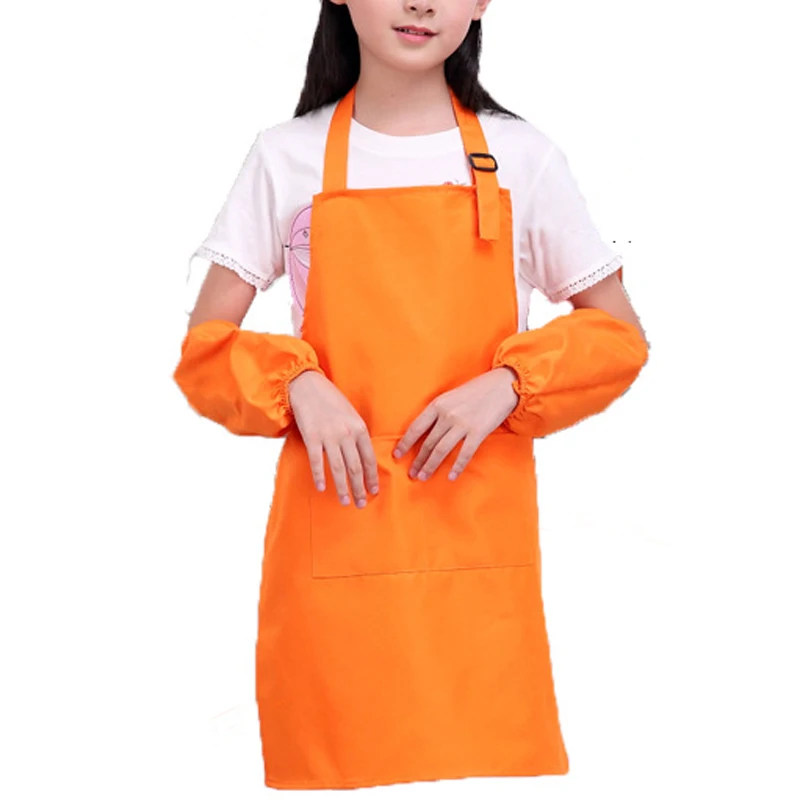 

Wholesale kindergarten children apron child apron kids, Customized