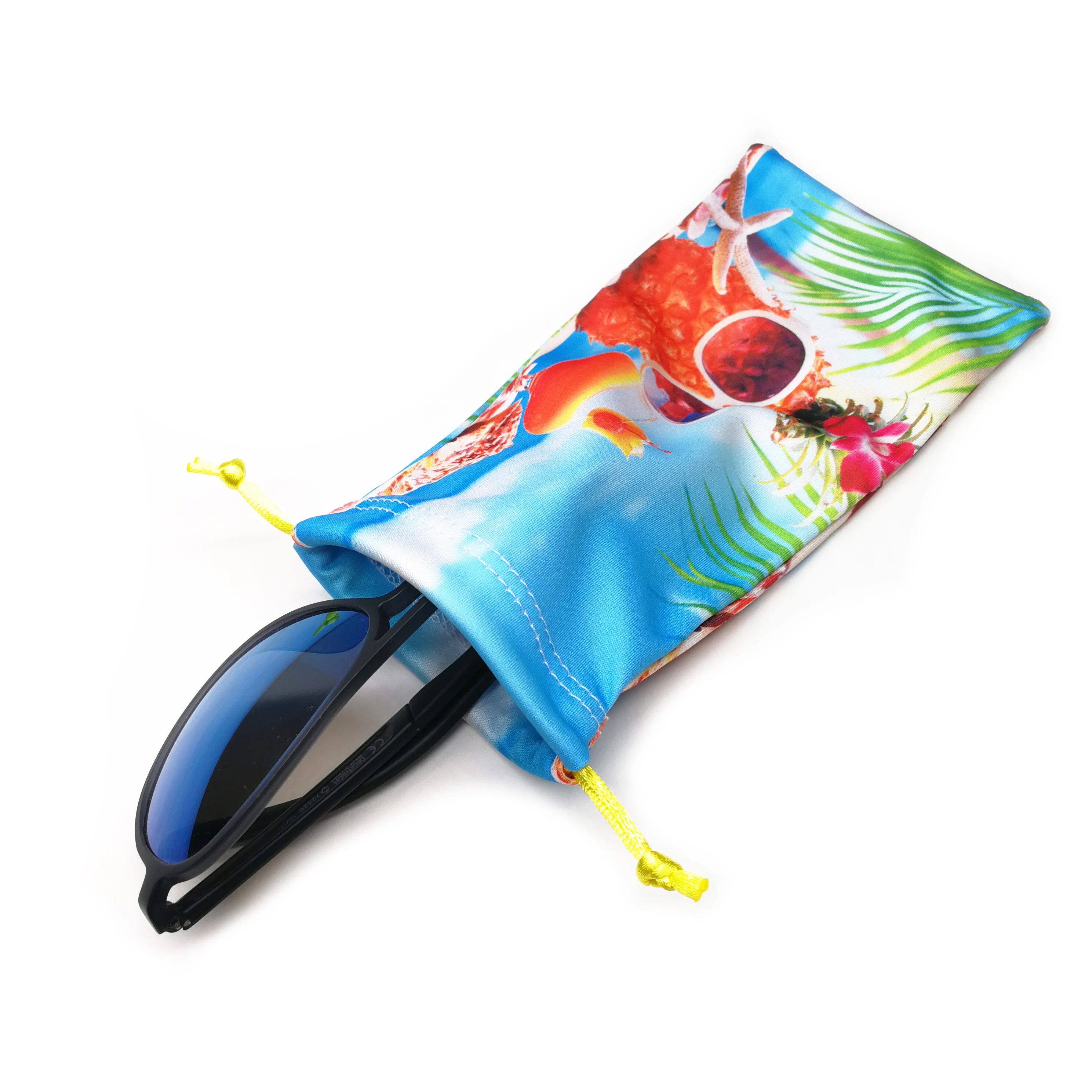 

Newest Customize Printed Microfiber Glasses Pouch, Customized color