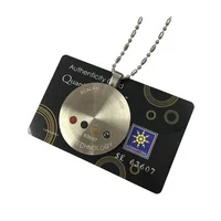 

Customs Design Energy Stones Japanese Quantum Science Stainless Steel Pendant