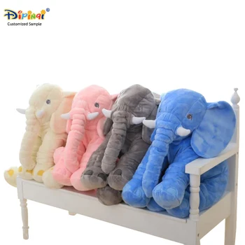 Super Soft Plush Toy Comforting Stuffed Elephant Doll For Baby