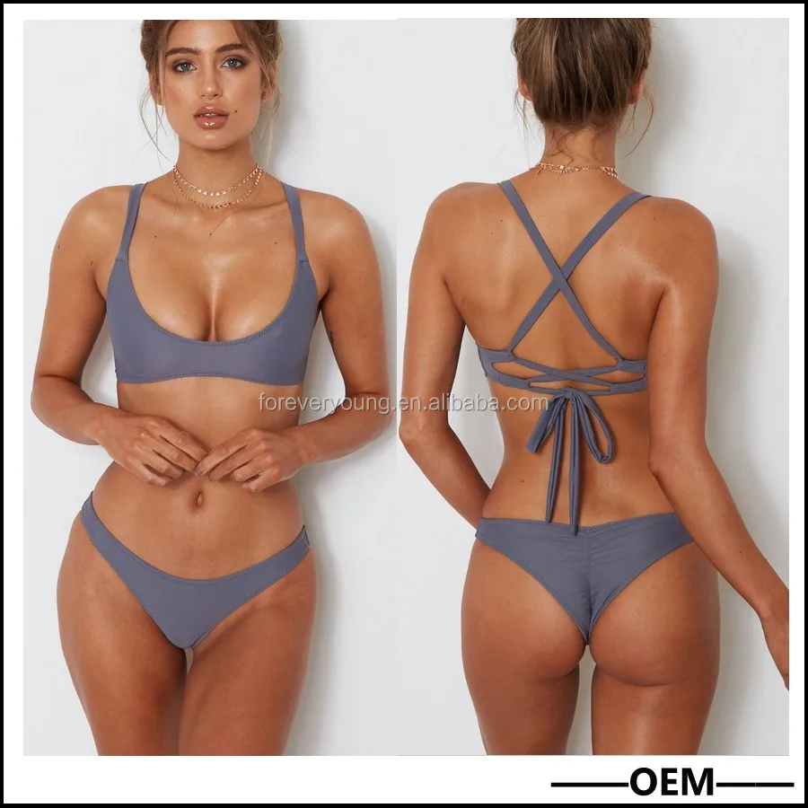 2020 Custom Scrunch Brazilian Cheeky Bikini Bottom Bikini Manufacturer