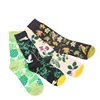 Custom OEM Spring Cartoon Ladies Cotton Breathable Socks for Female Knitting Mid-Calf Dress Stockings