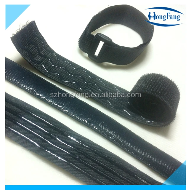 Antislip Silicone Backing Elastic Hook And Loop Strap Buy Silicone