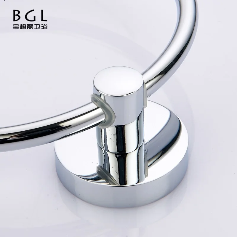 
No.18032 Bathroom Accessories Zinc Alloy Silver Color Towel Ring For Bathroom 
