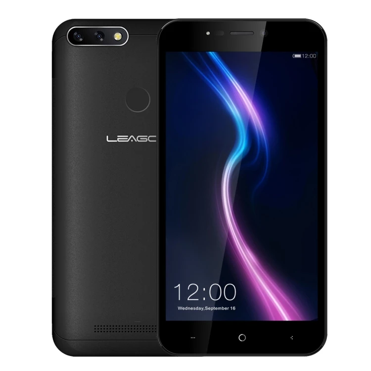 

original LEAGOO POWER 2 Pro smart phone, Face ID & Fingerprint Identification, Black;gold