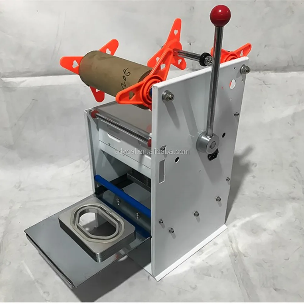 Small Plastic Food Container Tray Sealing Machine Buy Tray Sealing