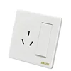 China SHARE High Quality wholesale price Universal Power Phone 250V 10A Wall Pop Electric 3 Pin 1Gang 2 Way Socket