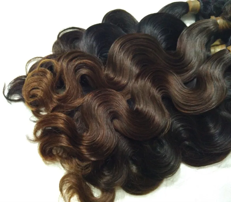 

Letsfly Mix Brown Color Hair Bundles Body Wave Natural Color Remy Human Hair 10pcs/lot Free Shipping For Black Woman