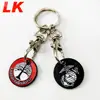 Fashion cheap custom shopping cart token keychain for sale
