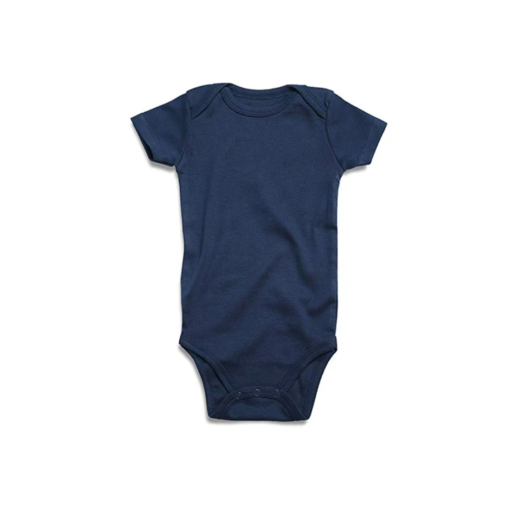 Custom Design Newborn Baby 100% Bamboo Bodysuit Wholesale Organic