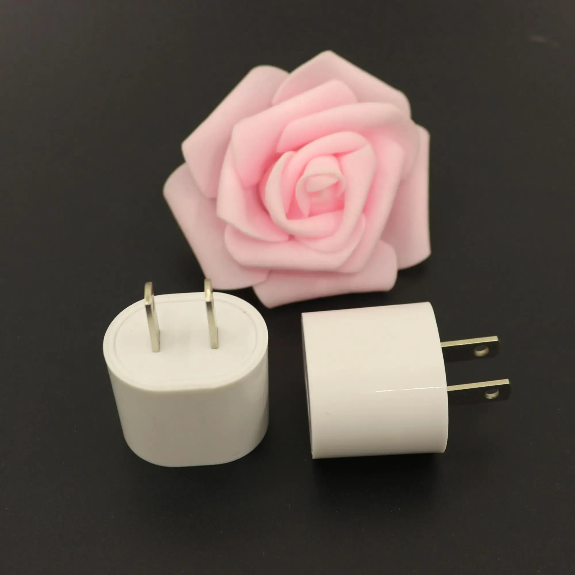 椭圆形 1 端口 1usb 旅行充电器手机充电器迷你 5v1a 充电器头电源