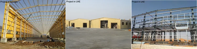 5m high portal frame warehouse in china, portal frame buildings