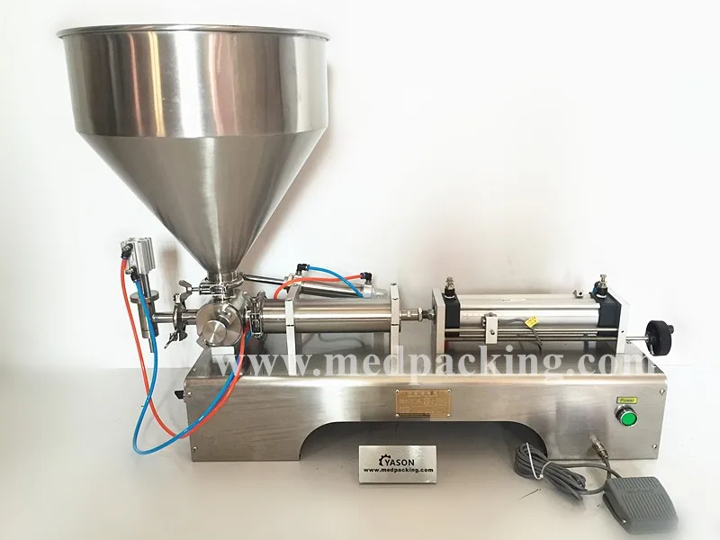 Stainless Steel Groundnuts Butter Filling Machine Peanut Butter Packing ...