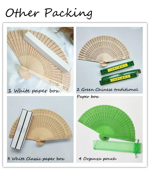 packing of wood fan