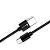 micro 8pin type C fish net braided usb data transfer charging cable