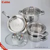Wholesale Custom High Quality Stainless Steel Super Capsule Bottom Cookware