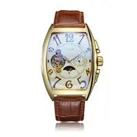 

SEWOR 577 Men Automatic Mechanical Watches Classic Designs Leather Military Watches Clock