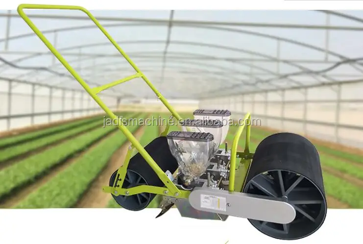 3 row carrot seeder