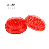 

Erliao Classic 3 Layers Hand Muller Color Random Plastic Herb Grinder Herb Grinder Tobacco Spice Crusher