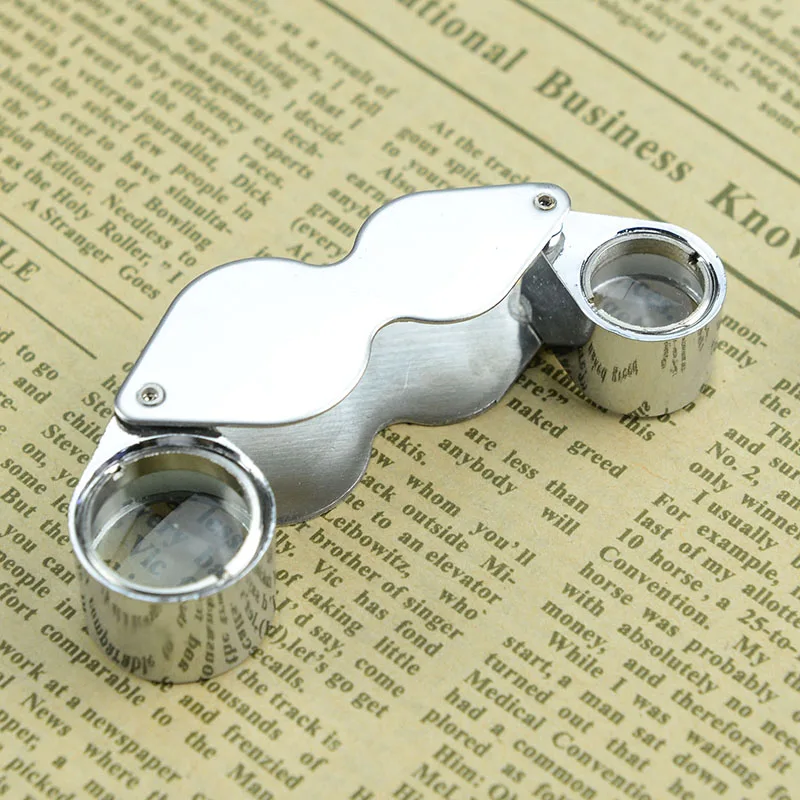 10x 20x Duallens Triplet Floding Lupas Magnifying Glass Buy Lupas