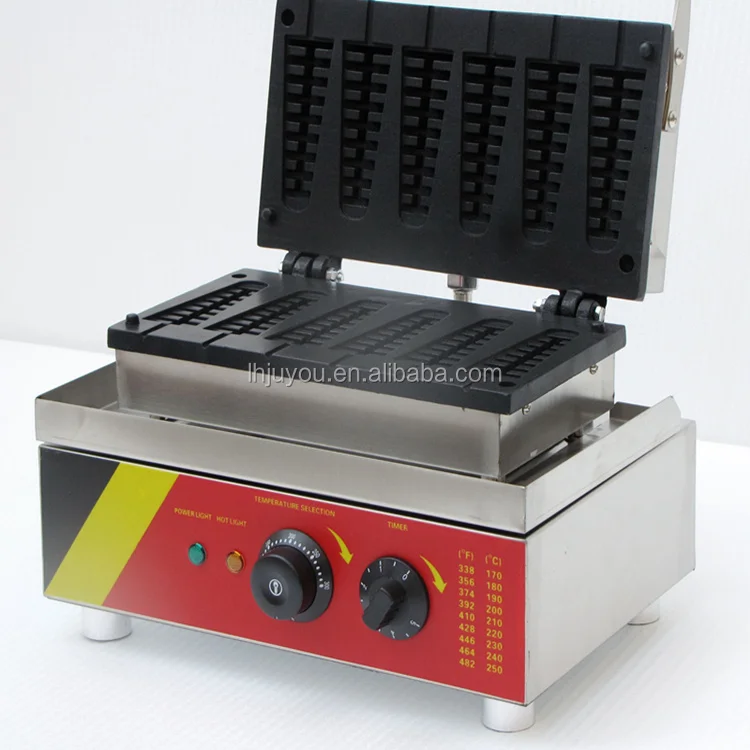 Juyou Commercial Mini Lolly Waffle Stick Maker With Waffle Making