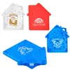 Advertising gift 50 PC portable compact custom private label pocket card green house plastic natural fresh breath candy mint box