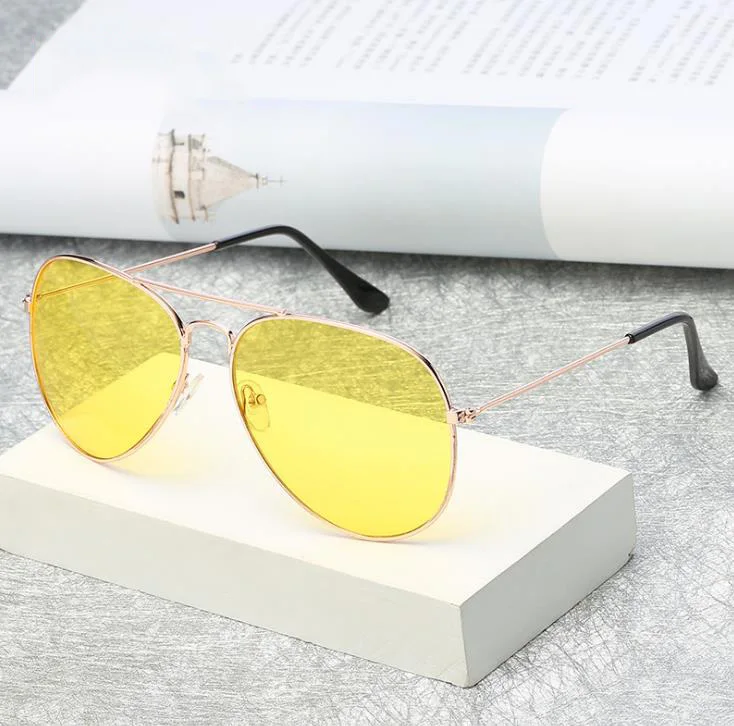 
wholesale small order stock UVLAIK Night Vision Sunglasses Men Women Goggles Glasses UV400 Sun Glasses Driver Night Driving Eyew 