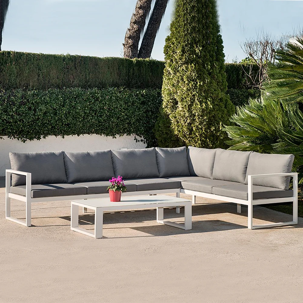 Aluminum Outdoor Sofa Furniture Set Buy Aluminum Sofa