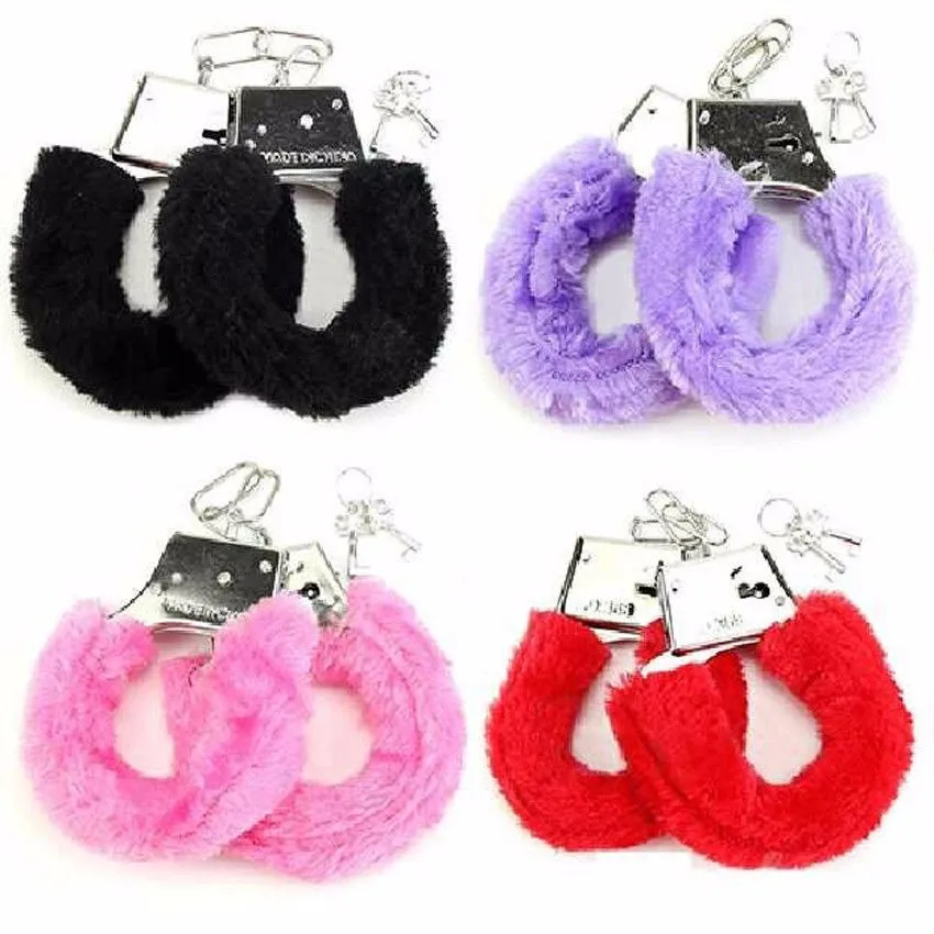 Fluffy Handcuffs Furry Metal Fancy Dress Sex Night Stag Do Pink Ko812 Buy Handcuffsfluffy 