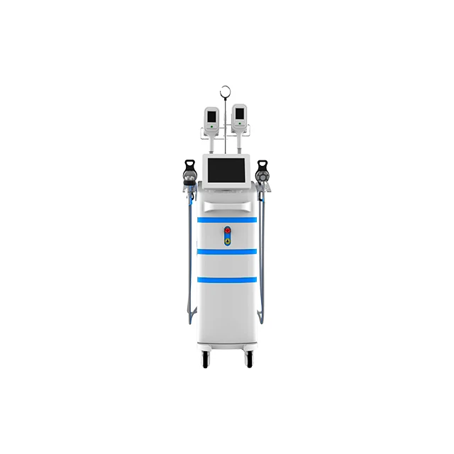 

2019 Body Newest Fat Freezing Machine Cryo Slimming Machine With Vacuum Cavitation System, White blue