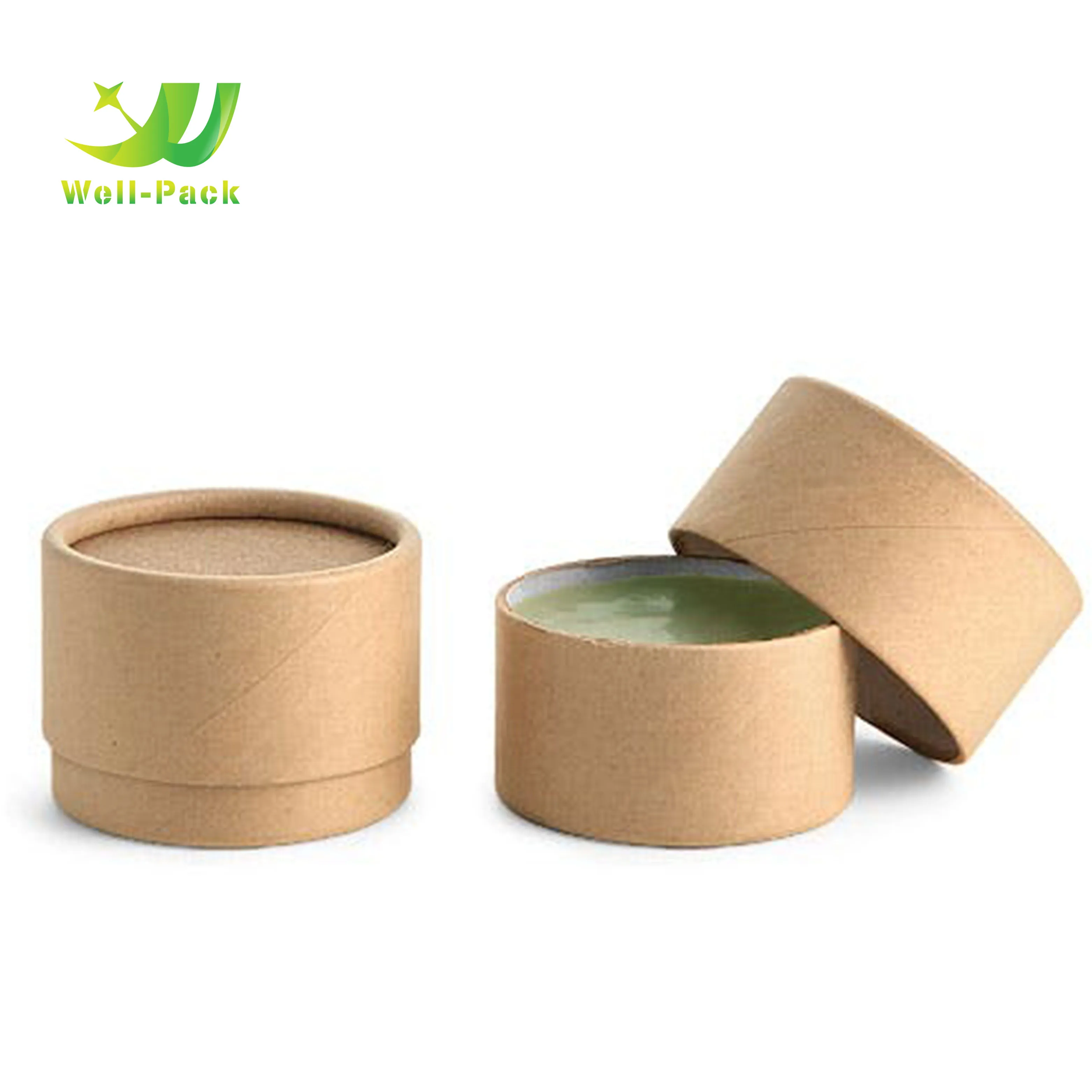 
Biodegradable cosmetic containers eco lip balm tube deodorant stick container 