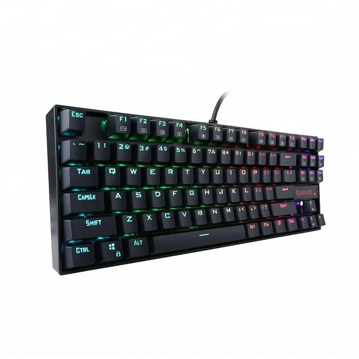 

Redragon K552 RGB Kumara RGB Mechanical Keyboard Laser Redragon teclado Gamer, Black