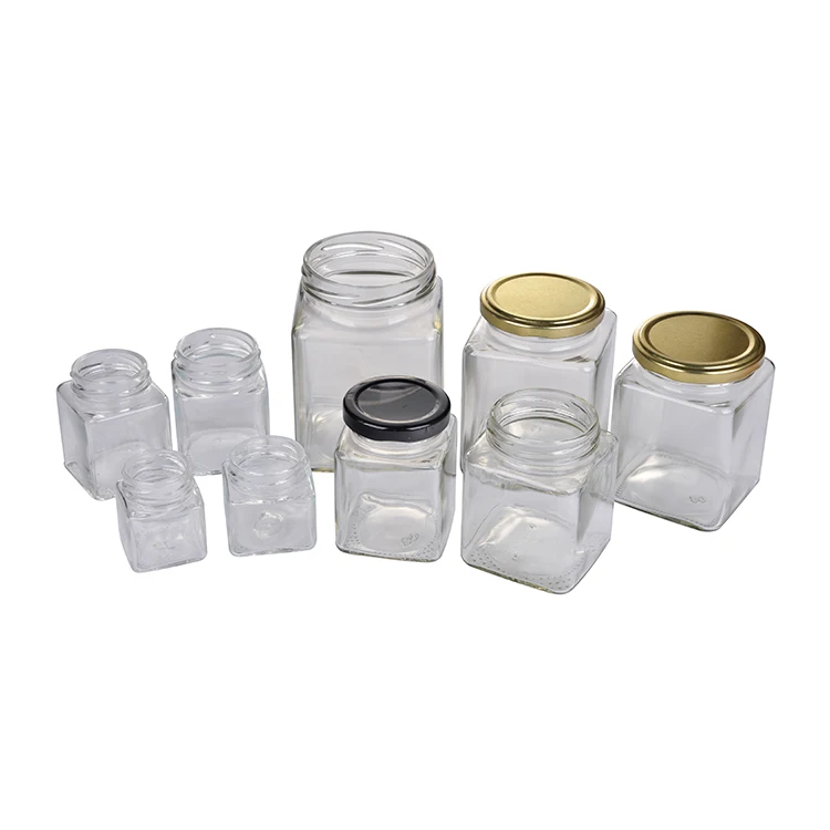 Food Grade Large Heat Resistant Sealing Glass Food Mason Jar Storage