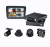 4/6/8 screen reversing rear view video recorder,1080P/720P view live via 4g Mobile DVR